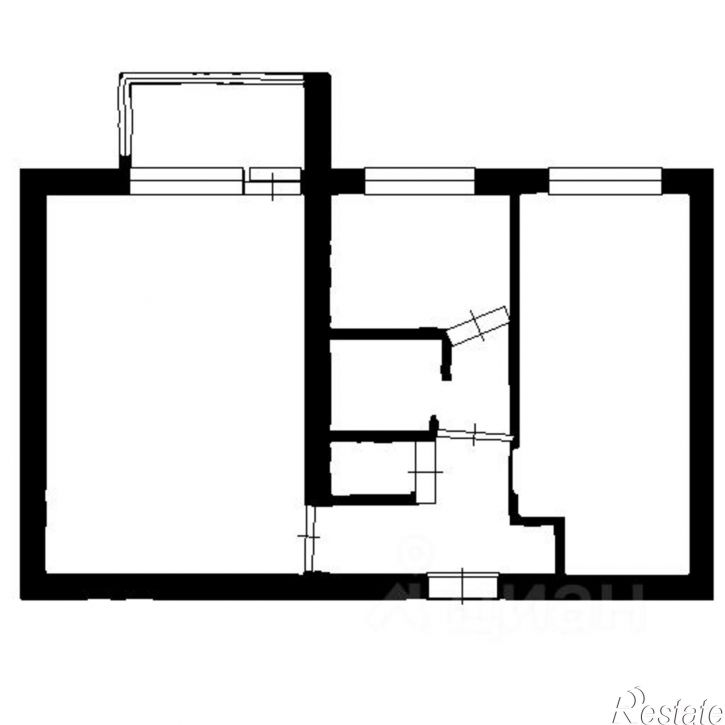 2-комн квартира Коммунистическая улица, 2,  д. 2