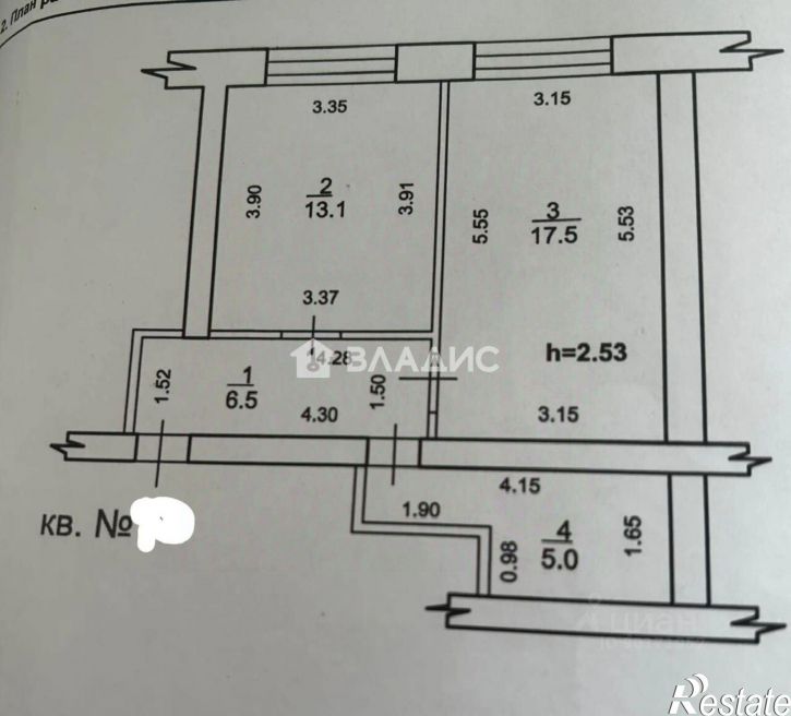 1-комн квартира улица Дружбы, 32,  д. 32