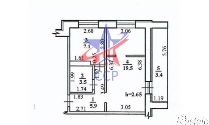 1-комн квартира улица Артёма, 128,  д. 128