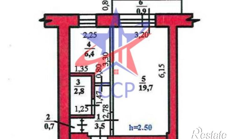 1-комн квартира пр-кт Октября, 59,  д. 59