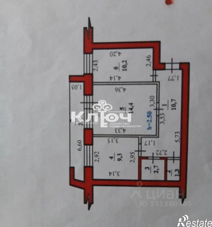 2-комн квартира ул Гоголя, 101,  д. 101