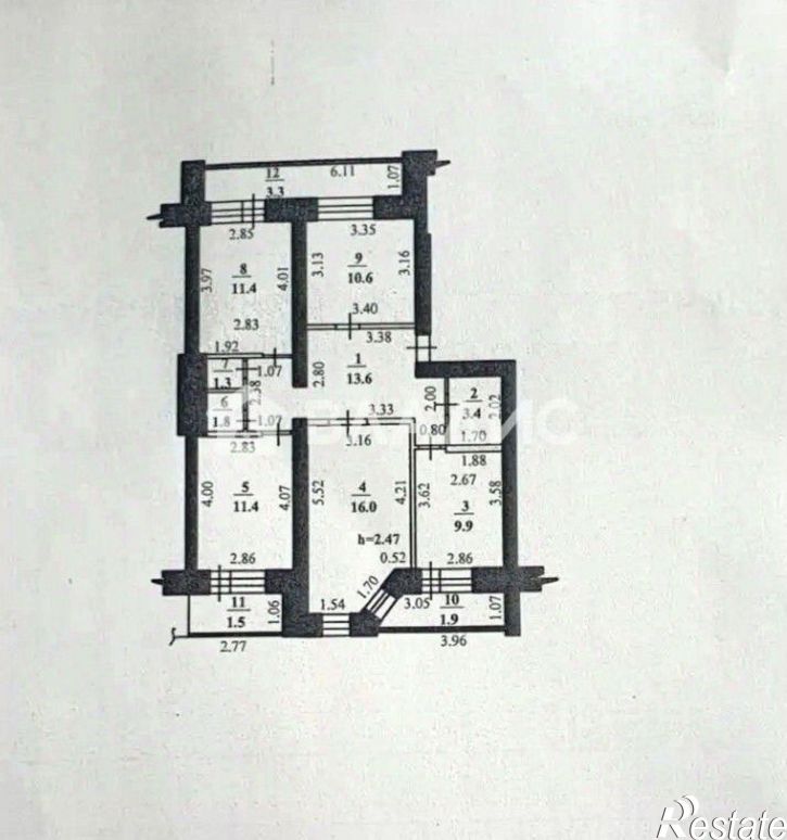 4-комн квартира ул Кочетова, 34,  д. 34