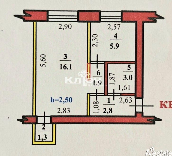 1-комн квартира ул Тукаева, 7а,  д. 7а