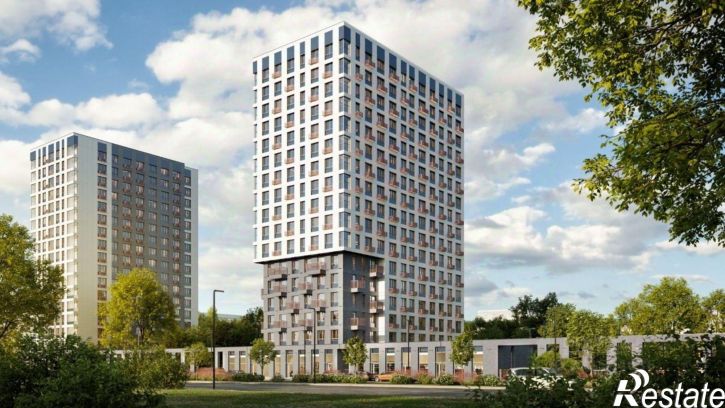 2-комн квартира в новом доме