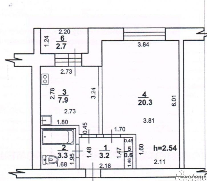 1-комн квартира Одесская улица, 121,  д. 121