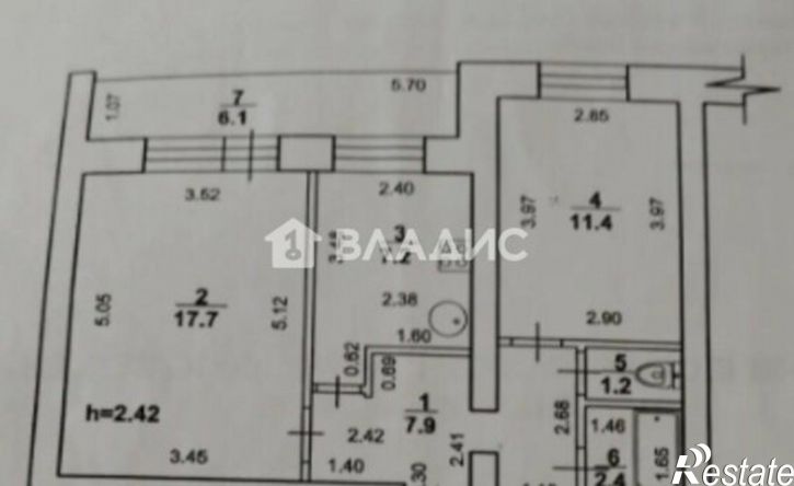 2-комн квартира ул Коммунистическая, 89,  д. 89