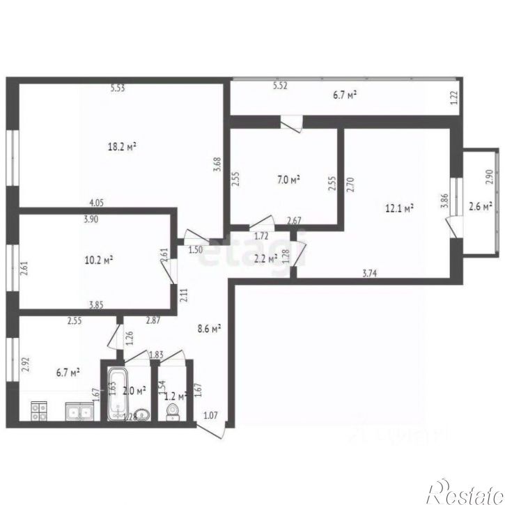 4-комн квартира ул Коммунистическая, 24,  д. 24