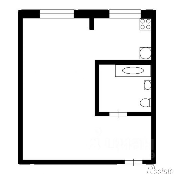 1-комн квартира ул Худайбердина, 170а,  д. 170а
