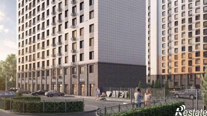 2-комн квартира в новом доме