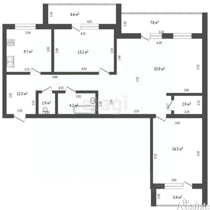 3-комн квартира ул Суханова, 28,  д. 28