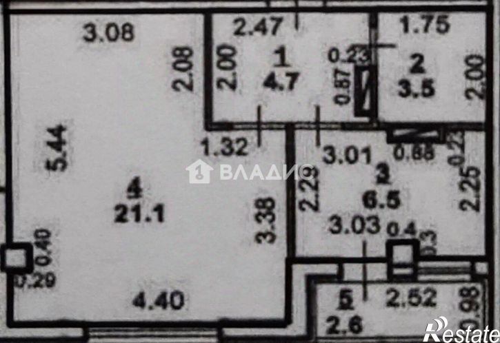 1-комн квартира ул Строителей, 18,  д. 18