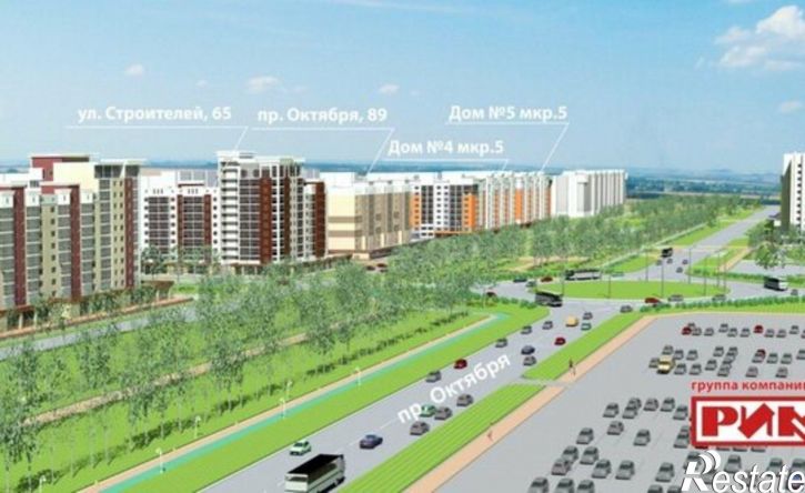 2-комн квартира проспект Октября, 95,  д. 95