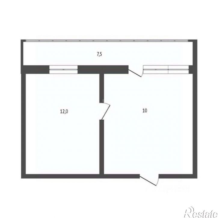 2-комн квартира улица Худайбердина, 101А,  д. 101А