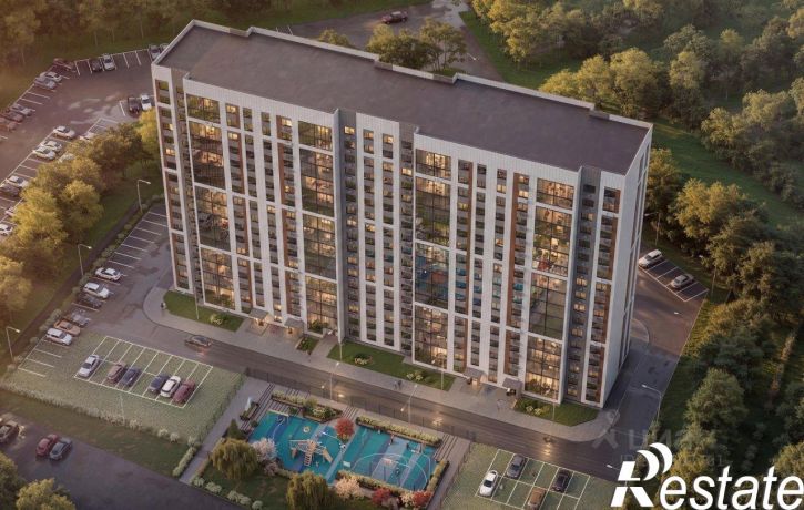 1-комн квартира в новом доме Крымская улица, 24,  д. 24