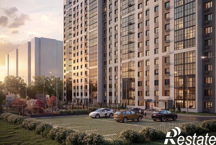 1-комн квартира в новом доме Крымская улица, 24,  д. 24