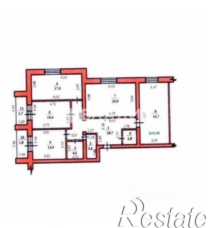 4-комн квартира улица 23 Мая, 24,  д. 24